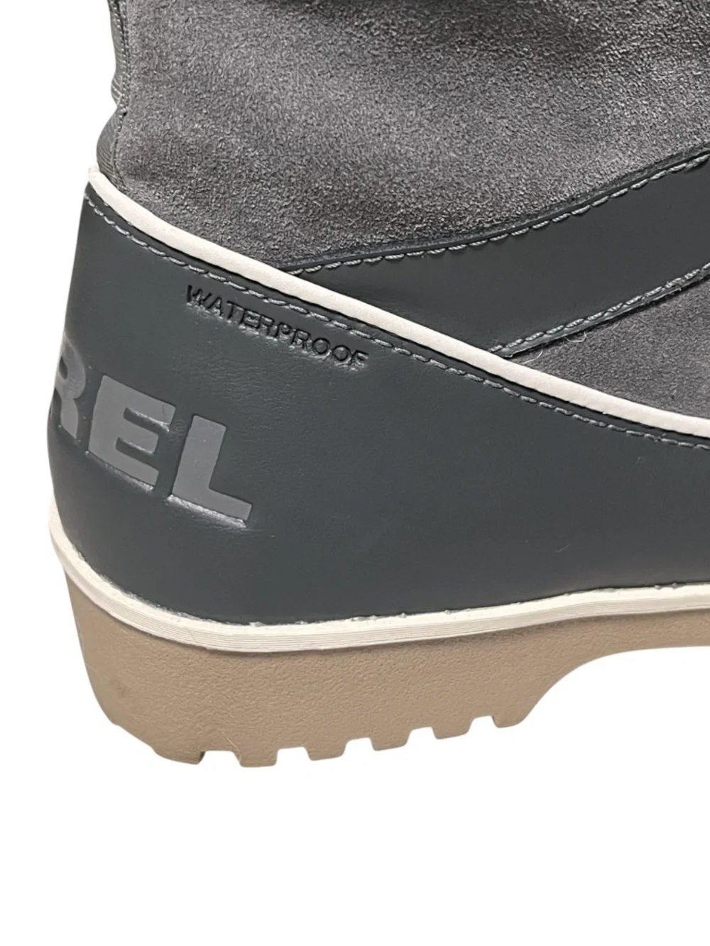 Sorel Tivoli II Waterproof Winter Boots Gray Faux Fur Womens 11